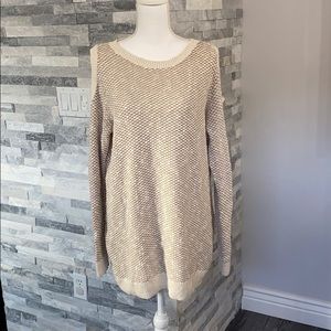 NWT Westport 1962 Cold Shoulder Sweater XL